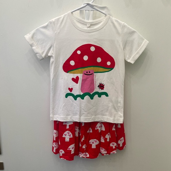 Stella McCartney top and skirt set